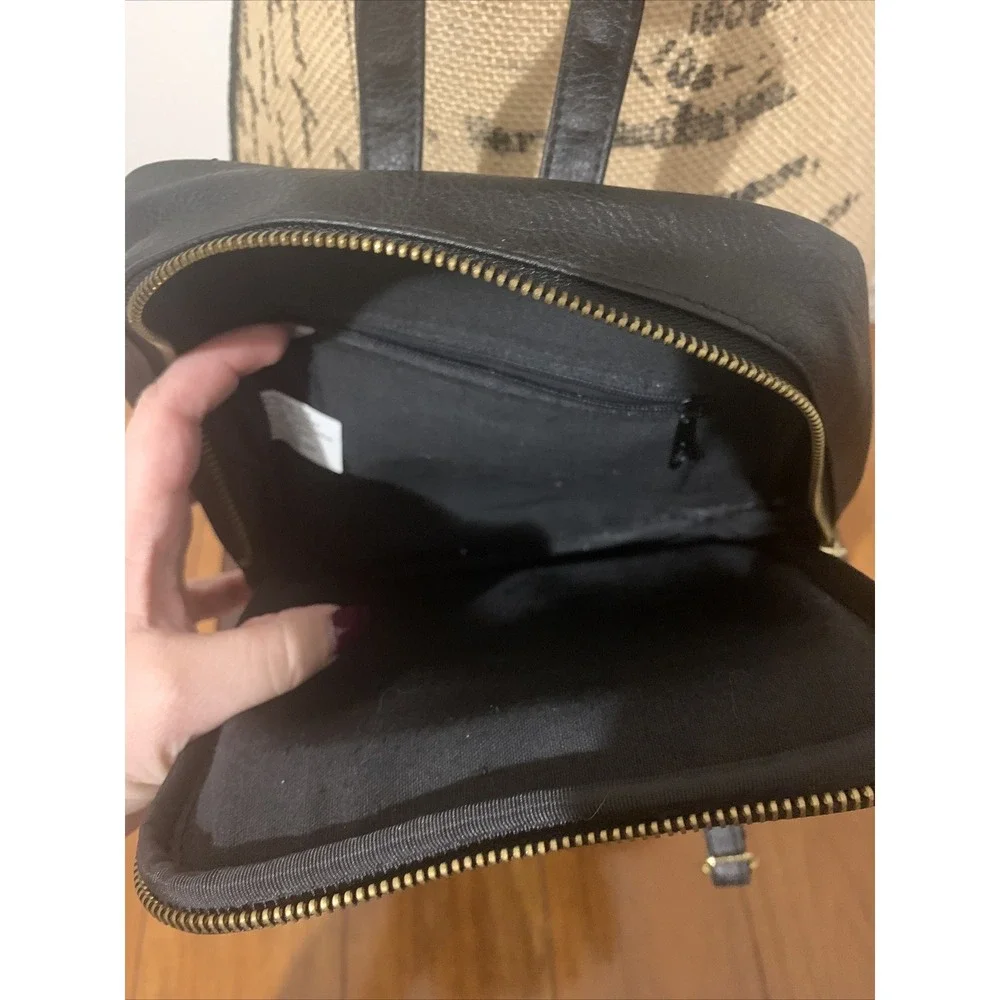 American girl backpack real size fancy vegan leather